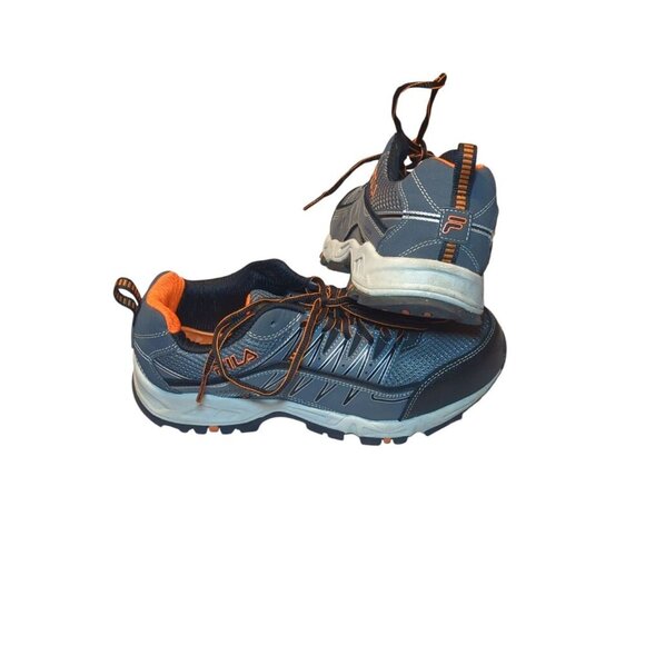 Fila Memory AT Peak Composite Toe 1LW00119-054 Men's Gray Athletic Work Shoes 7 - Picture 1 of 13